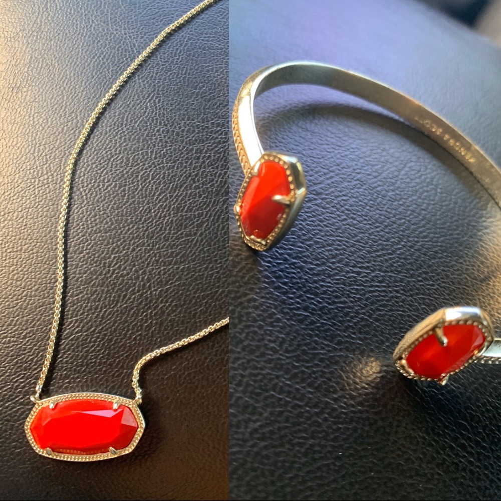 Kendra Scott Necklace and Bracelet set